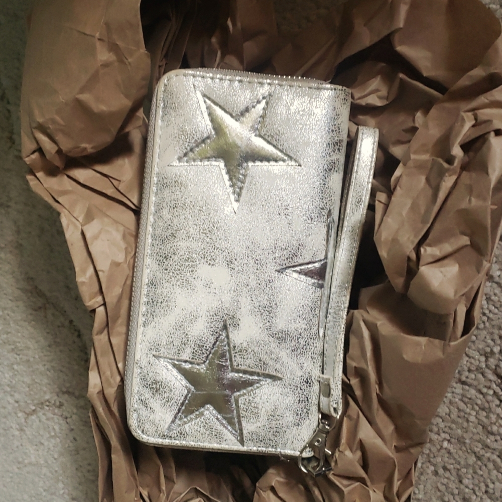 Women's gold star wallet